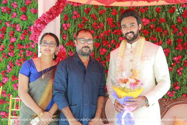 Actor Arav - Actress Raahei Marriage Stills